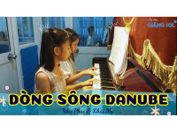 Song tấu Dòng Sông Danube | Như Phúc & Khải My | Lớp nhạc Giáng Sol Quận 12